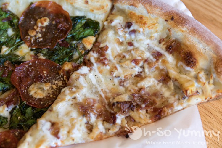 California Love slice at Mr Moto Pizza in Point Loma California Love slice at Mr Moto Pizza in Point Loma