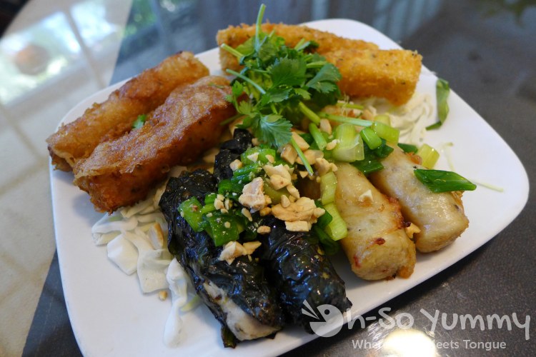 four courses of fish at Nhu Y Ca 8 Mon four courses of fish at Nhu Y Ca 8 Mon