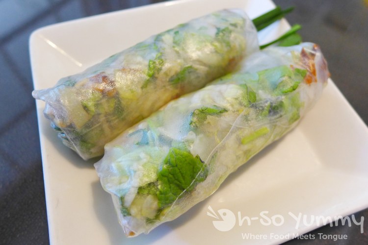 fish spring rolls at Nhu Y Ca 8 Mon fish spring rolls at Nhu Y Ca 8 Mon