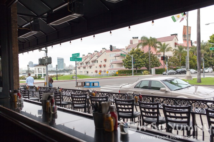 outside view at Nicky Rottens in Coronado California outside view at Nicky Rottens in Coronado California