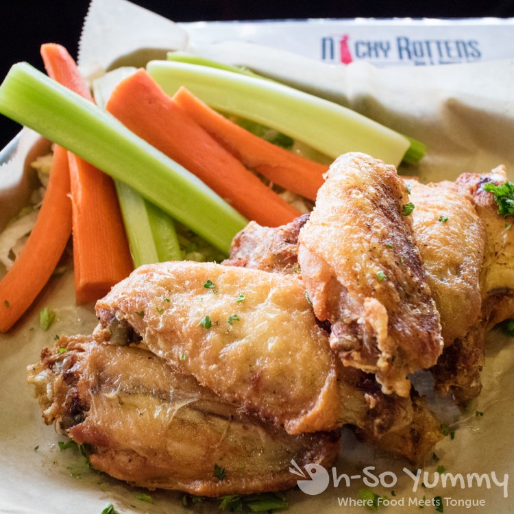 La Cosa Nostra Buffalo Wings at Nicky Rottens in Coronado California La Cosa Nostra Buffalo Wings at Nicky Rottens in Coronado California