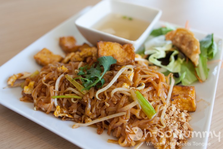 pad thai at Nok Thai in San Diego pad thai at Nok Thai in San Diego