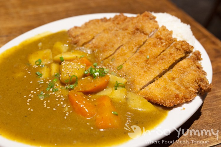 Chicken Katsu Curry at Nozomi Sushi Chicken Katsu Curry at Nozomi Sushi