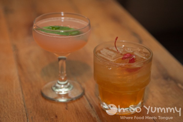 Henderick's Gin and Sailor Jerry Rum Cocktails at OB Warehouse in San Diego, CA Henderick's Gin and Sailor Jerry Rum Cocktails at OB Warehouse in San Diego, CA