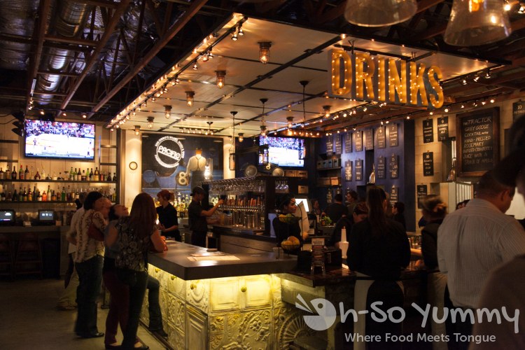 OB Warehouse bar area OB Warehouse bar area