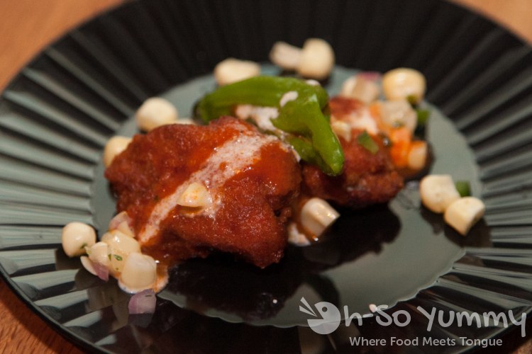 Buttermilk Fried Chicken Oysters at OB Warehouse in San Diego, CA Buttermilk Fried Chicken Oysters at OB Warehouse in San Diego, CA