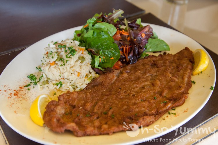 beef milan at Pampas Argentine Grill beef milan at Pampas Argentine Grill