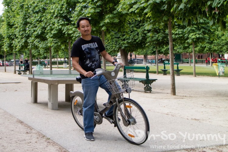 Velib bike rental in Paris France Velib bike rental in Paris France