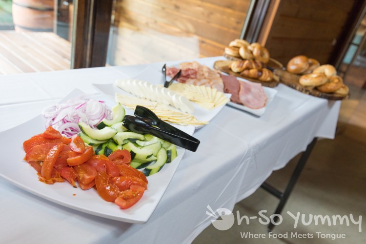 Build your own bagel sandwich for brunch at Park 101 in Carlsbad CA Build your own bagel sandwich for brunch at Park 101 in Carlsbad CA