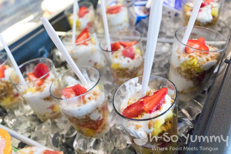 Yogurt Parfait with Strawberries and Granola at Park 101 in Carlsbad CA Yogurt Parfait with Strawberries and Granola at Park 101 in Carlsbad CA