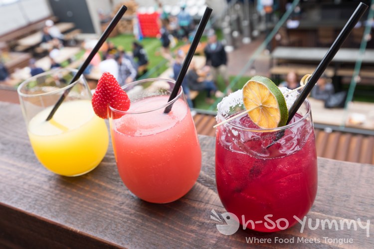 Sunday brunch drinks on the patio at Park 101 in Carlsbad CA Sunday brunch drinks on the patio at Park 101 in Carlsbad CA