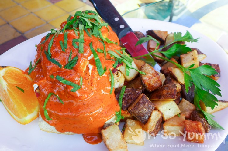 Southwest Crab Benedict at Parkhouse Eatery Southwest Crab Benedict at Parkhouse Eatery