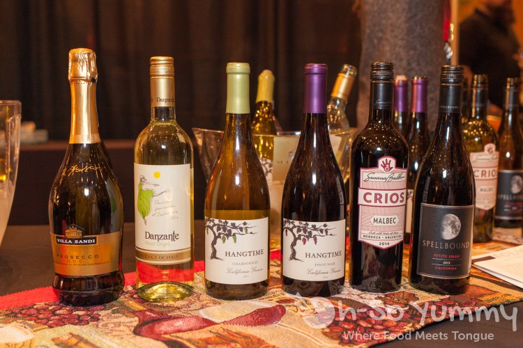 wine samples at Pechanga Wine Festival wine samples at Pechanga Wine Festival