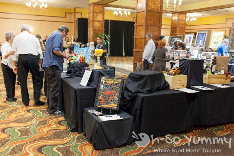silent auction at Pechanga Wine Festival silent auction at Pechanga Wine Festival