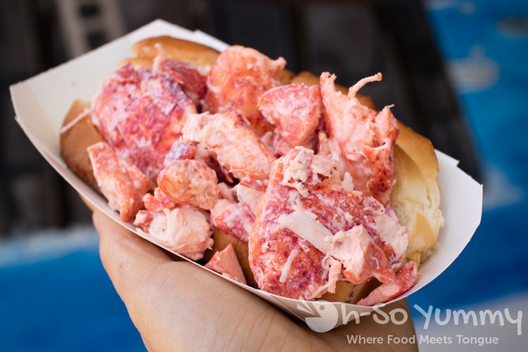 Lobster Roll at Pete's Seafood and Sandwich Lobster Roll at Pete's Seafood and Sandwich