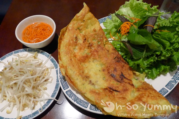 banh xeo (vietnamese pizza) at Pho Ban Mai banh xeo (vietnamese pizza) at Pho Ban Mai