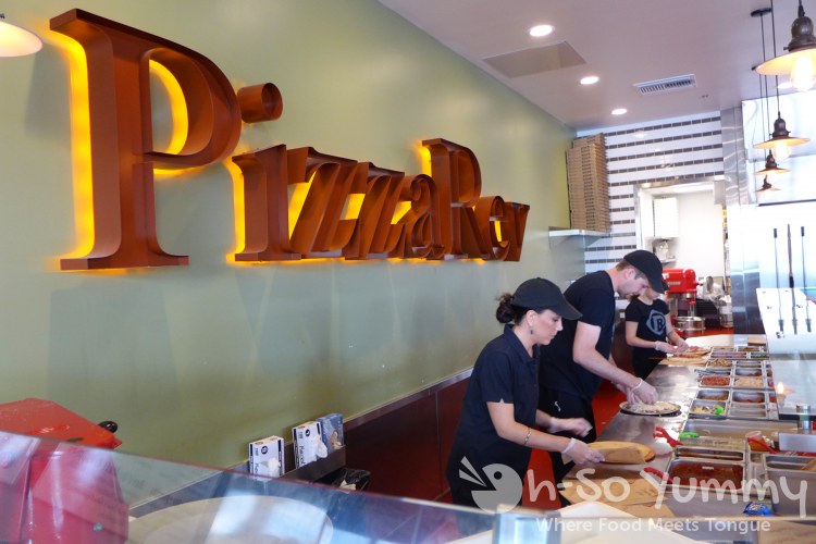 PizzaRev build your own pizza line PizzaRev build your own pizza line