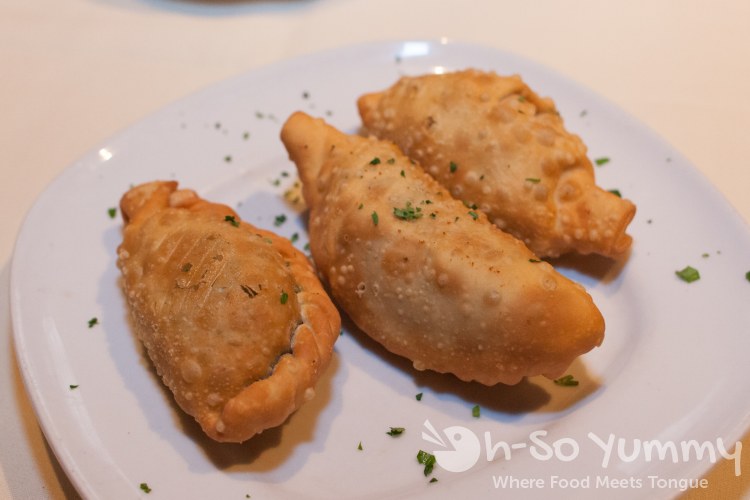 Empanadas at Puero La Boca in San Diego Empanadas at Puero La Boca in San Diego