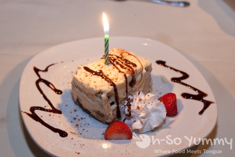 Argentine style tiramisu at Puero La Boca in San Diego Argentine style tiramisu at Puero La Boca in San Diego