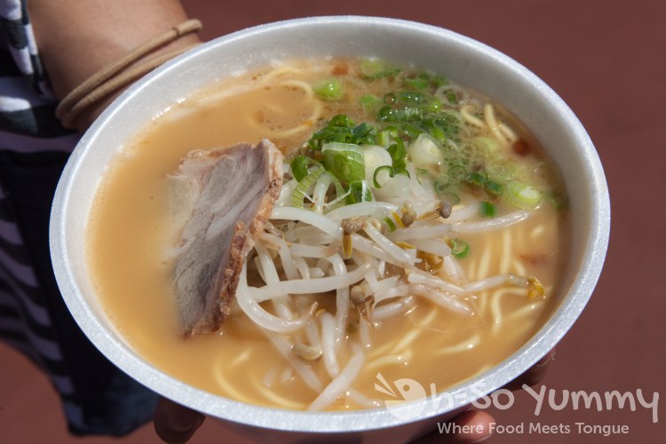 Ramen Yokocho 2014 - Shin-Sen-Gumi ramen bowl Ramen Yokocho 2014 - Shin-Sen-Gumi ramen bowl