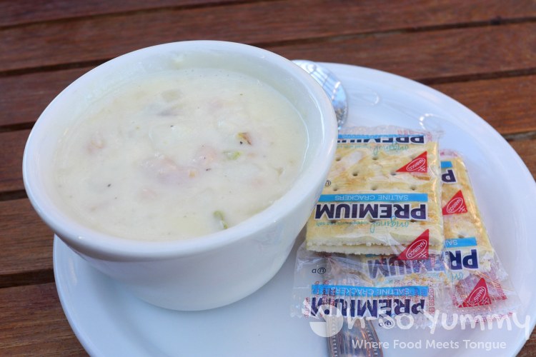 clam chowder at RJ's Cafe in Dana Point clam chowder at RJ's Cafe in Dana Point