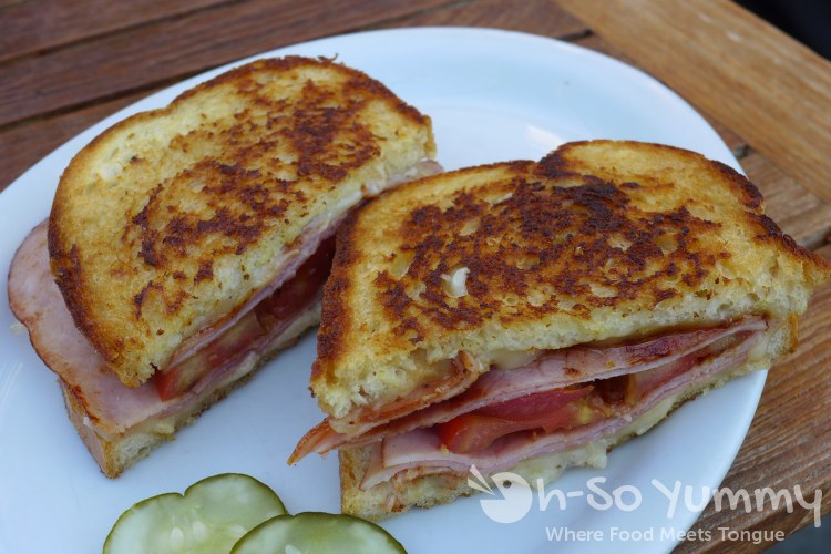 ham melt at RJ's Cafe in Dana Point ham melt at RJ's Cafe in Dana Point
