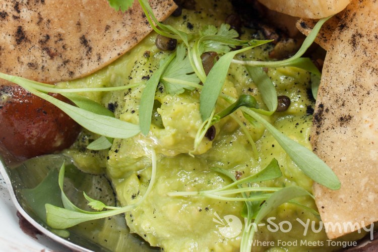 guacamole at Romesco Mexiterranean Cocina in San Diego guacamole at Romesco Mexiterranean Cocina in San Diego