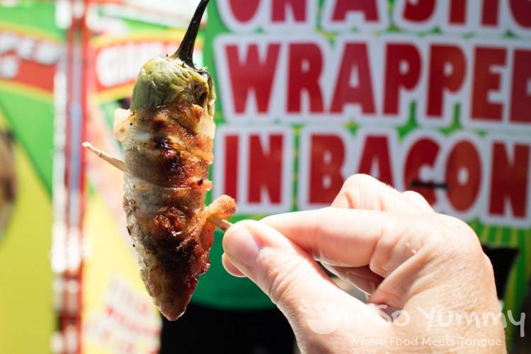 bacon wrapped jalapeno at San Diego Fair 2017 Where the West is Fun bacon wrapped jalapeno at San Diego Fair 2017 Where the West is Fun