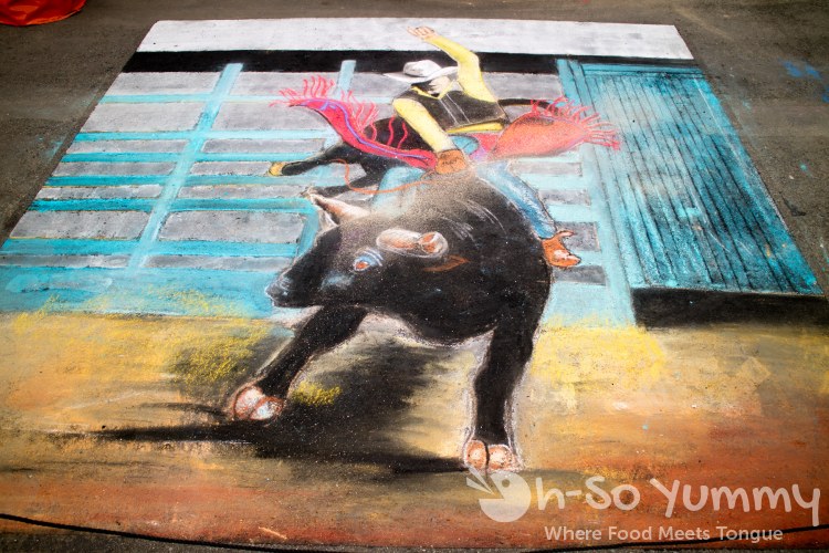 chalk art at San Diego Fair 2017 Where the West is Fun chalk art at San Diego Fair 2017 Where the West is Fun
