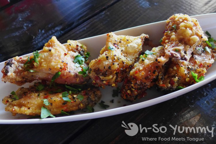 Salt and Pepper Wings at Common Theory Public House Salt and Pepper Wings at Common Theory Public House