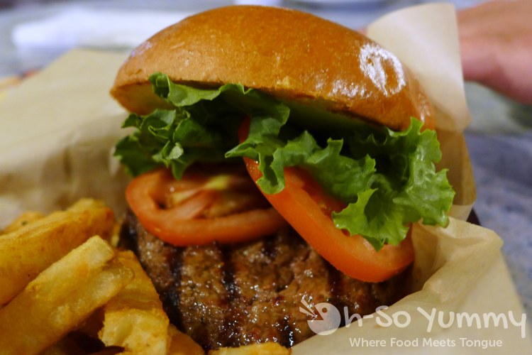 burger at Callahans during San Diego Burger Week burger at Callahans during San Diego Burger Week