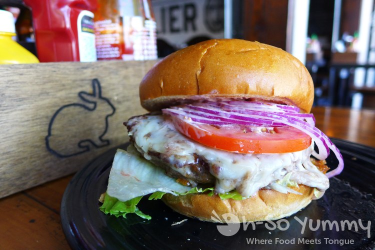 Burger from The Rabbit Hole for San Diego Burger Week Burger from The Rabbit Hole for San Diego Burger Week