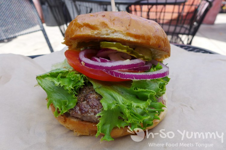 burger at Redwing Bar and Grill during San Diego Burger Week burger at Redwing Bar and Grill during San Diego Burger Week