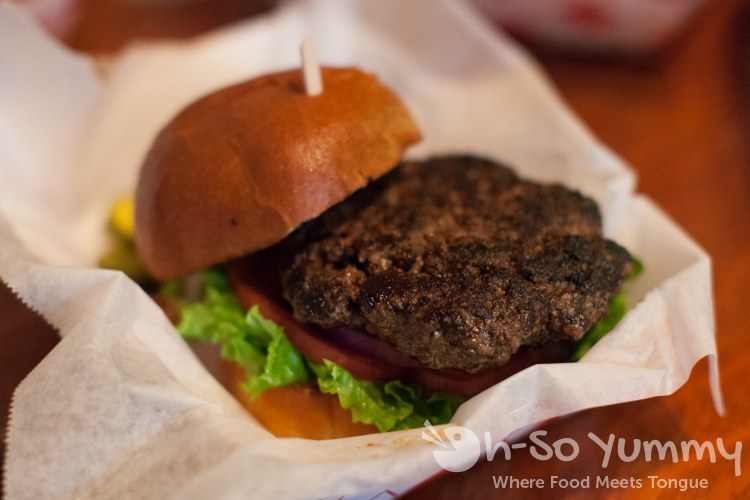 burger at South Park Abbey during San Diego Burger Week burger at South Park Abbey during San Diego Burger Week