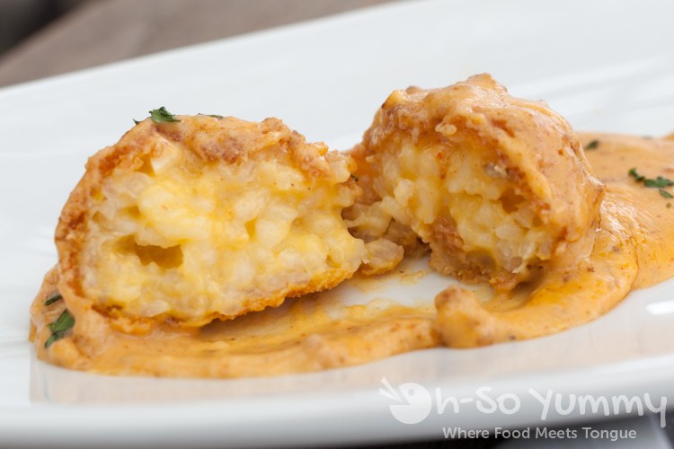 Charred Butternut Squash Arancini at Sea180 Coastal Tavern Charred Butternut Squash Arancini at Sea180 Coastal Tavern