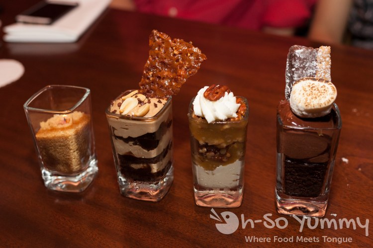dessert shooters at Seasons 52 dessert shooters at Seasons 52