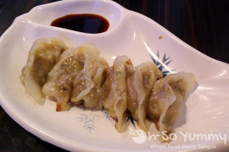 Gyoza appetizer at Shin-Sen-Gumi in Fountain Valley CA Gyoza appetizer at Shin-Sen-Gumi in Fountain Valley CA