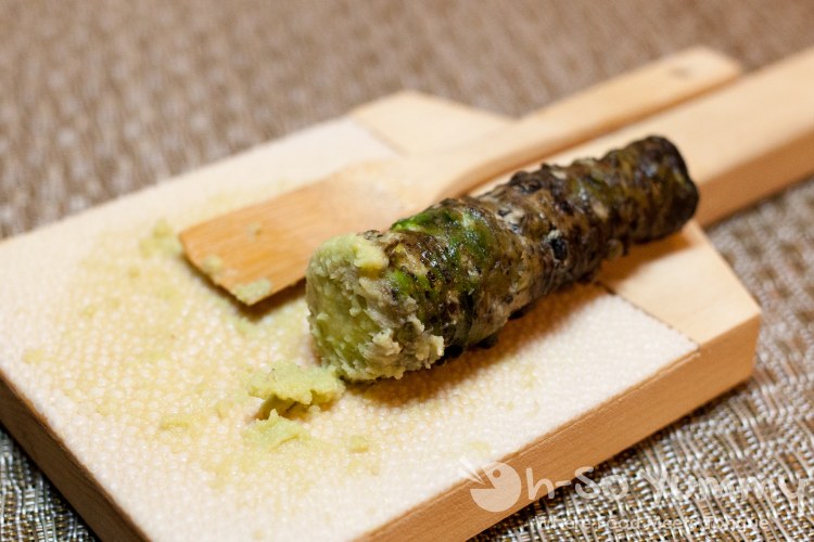 Fresh Wasabi at Shin's La Jolla Fresh Wasabi at Shin's La Jolla