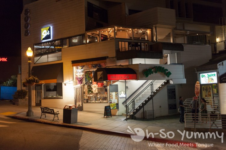 Shin's La Jolla on the second floor Shin's La Jolla on the second floor