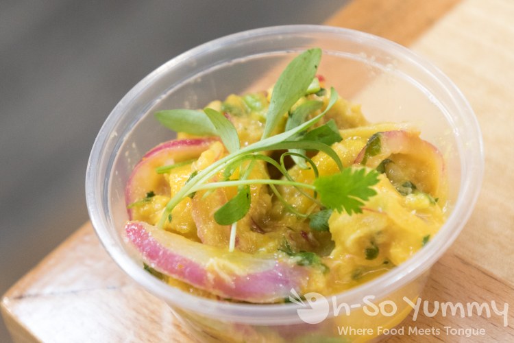 Peruvian Ceviche at Single Fin Kitchen inside Atlas Market in Poway Peruvian Ceviche at Single Fin Kitchen inside Atlas Market in Poway