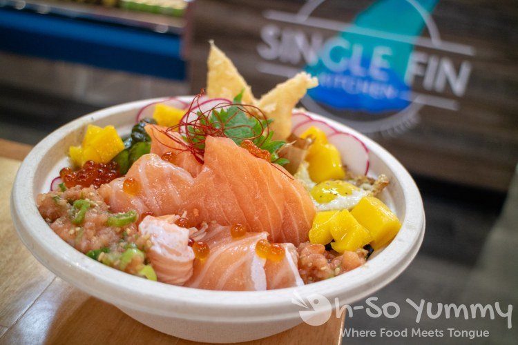 Salmon 360 from Single Fin Kitchen in Atlas Market in Poway Salmon 360 from Single Fin Kitchen in Atlas Market in Poway