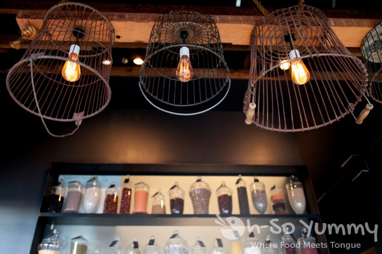 Cage decorations at The Smoking Goat in San Diego Cage decorations at The Smoking Goat in San Diego