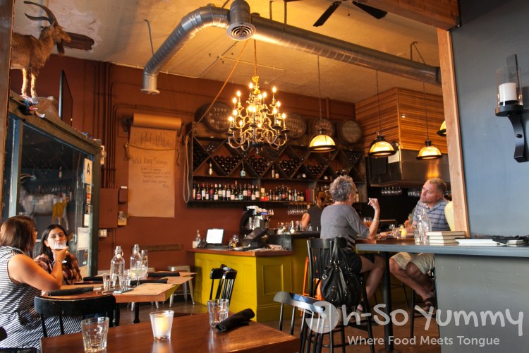 Bar and Wine Area Cage decorations at The Smoking Goat in San Diego Bar and Wine Area Cage decorations at The Smoking Goat in San Diego