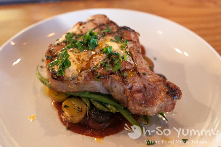 Pork Chop at The Smoking Goat in San Diego Pork Chop at The Smoking Goat in San Diego