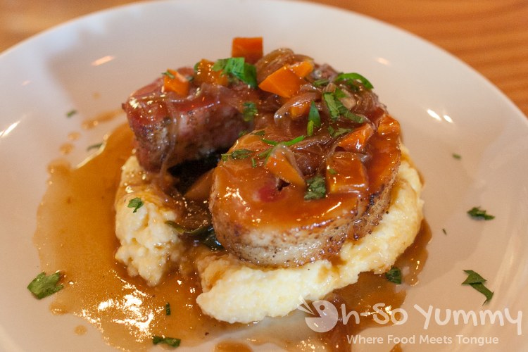 Slow Cooked Pork Belly at The Smoking Goat in San Diego Slow Cooked Pork Belly at The Smoking Goat in San Diego