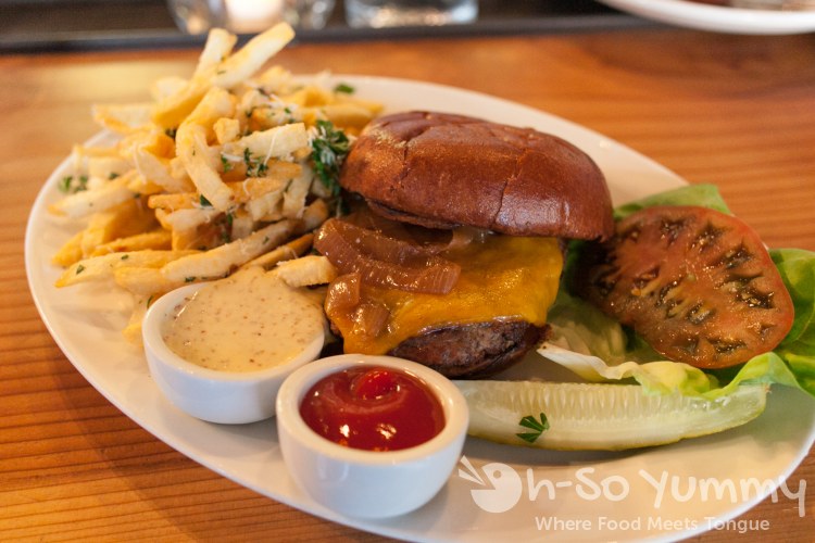 Half Pound Burger at The Smoking Goat in San Diego Half Pound Burger at The Smoking Goat in San Diego