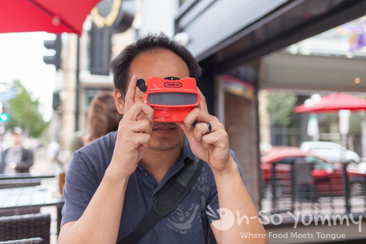 retro view finder for drinks at The Smoking Gun in downtown San Diego retro view finder for drinks at The Smoking Gun in downtown San Diego