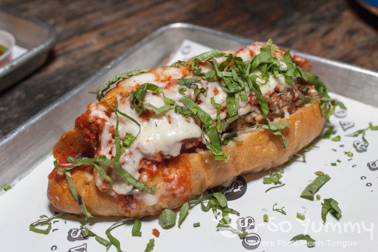 bovine submarine at Soda and Swine in San Diego bovine submarine at Soda and Swine in San Diego