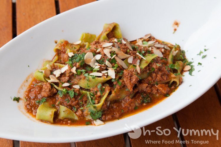 Bolognese at Solare Ristorante Bolognese at Solare Ristorante