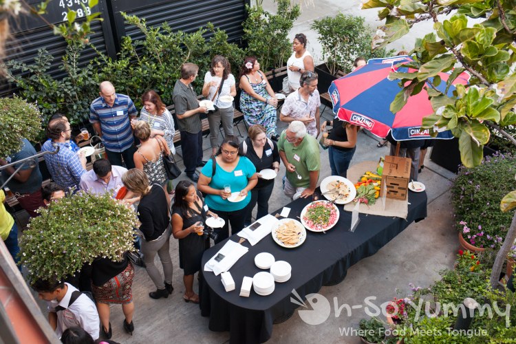 view from upstairs patio at Caffe Calabria view from upstairs patio at Caffe Calabria